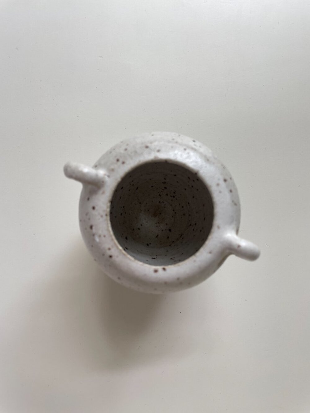 Vintage Mini Handmade Speckled Glaze Ceramic Amphora Stoneware Studio Art Potter - Picture 4 of 5